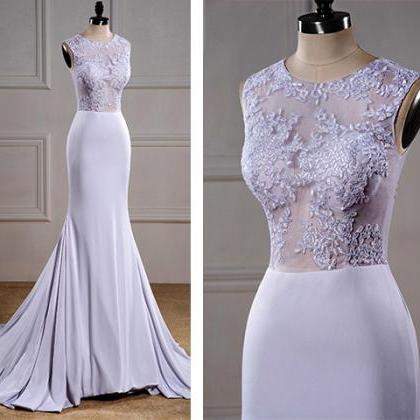 White Wedding Dress,floor-length Bridal..